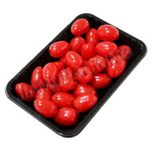 Black PS Plastic Disposable Frozen Food Tray